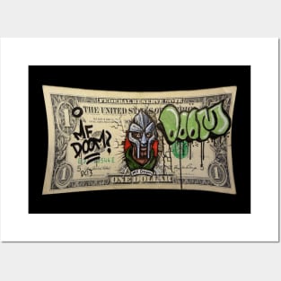 mf doom dollar Posters and Art